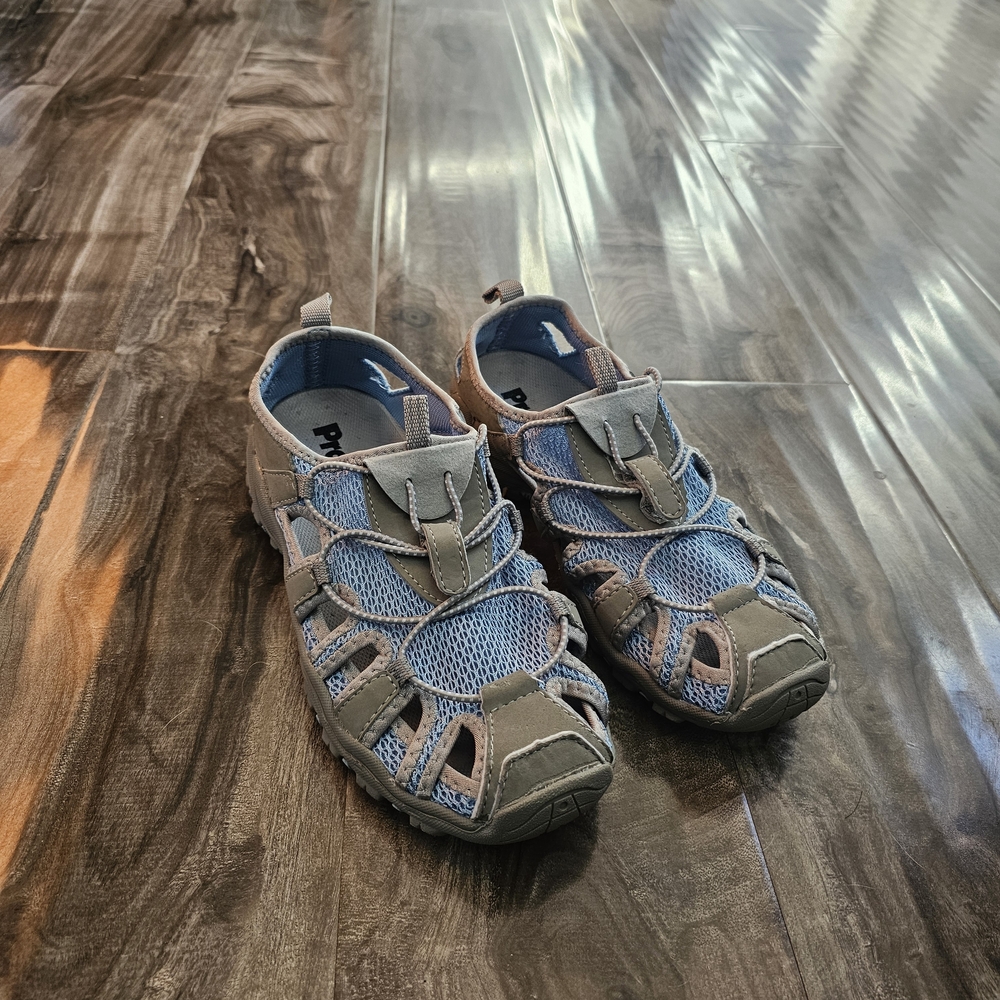 Propet Blue and Gray Women's Sandals